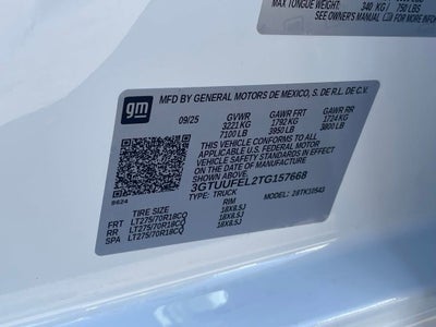 2026 GMC Sierra 1500 AT4X